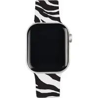 IDEAL OF SWEDEN Watch Band Entry voor de Apple Watch | 38/40/41/42 mm - Maat S/M - Iconic Zebra
