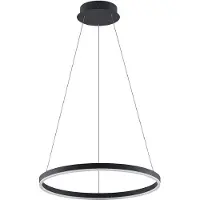 Arcchio Hanglampe , Albiona, dimbare, Zwart, Keuken, Metaal, Modern