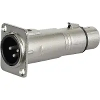 DAP XLR Chassis male to XLR female