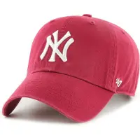 47 Brand New York Yankees Clean Up Cap, Mannen, Kastanjebruin, Pet, maat: One size