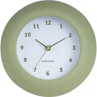 Karlsson wandklok tender rib tea green- Ø25cm