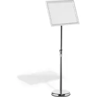 Durable 479923 Informatiezuil met aluminium klikframe 1 x DIN A3 250 mm x 1290 mm x 250 mm 1 stuk(s)