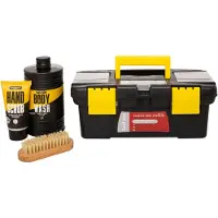 Accentra Cadeau voor Man Verjaardag - Gereedschapskist met mannen verzorgingsproducten - Bath & Body - Musk Giftset - Kerst Geschenkset mannen, vader, vriend, papa, broer - Grappige Cadeautjes