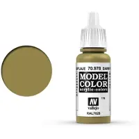 Vallejo Hobbyverf Acrylverf - 70978 Model Color Dark Yellow - Acryl Verf flesje - 17 ml