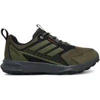 Adidas Lage schoen 'Tracefinder Trail Running' kaki / zwart