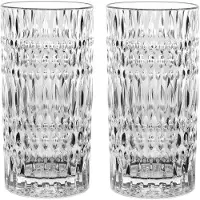 Nachtmann Latte Macchiato Glas Ethno Barista 434 ml (Set van 2)