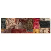 vidaXL Tapijt Runner MARSA Multikleur 50 x 150 cm Polyester en PVC