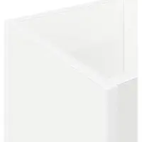vidaXL Opslaghaak & Rek met opslag Wit 25 x 24,5 x 64 cm Bewerkt hout