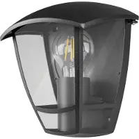 MasterLed Platte buitenlamp Niko zwart