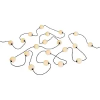 Loom Design Lichtketting , Miss Garland, Wit, Terras, Kunststof, Modern