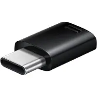 Samsung datatransferadapter - 1x USB-C stekker, 1x micro-USB aansluiting - zwart