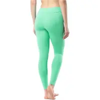 Merry Style Dames Lange Leggings - Sport - Vrijetijdsbroek - Lange - Sporbroek - van Katonen - Brede Taille - MS-MS10-429-LE - Munt - S