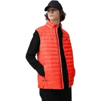 4F Mannen, Vest, Vyriška pūkinė liemenė 4F oranžinė 4FSS23TDJAM082 70S (S), Oranje, (S)