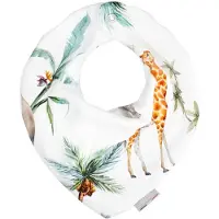 Sevira Kids - Katoenen bandana slab, safari - Kopergroen
