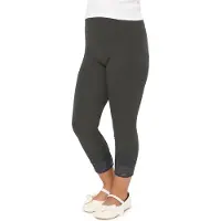 Merry Style MS-MS10-293-LE Meisjes Leggings - Sport - Vrijetijdsbroek - 3/4 Capri – Viscose - Sporbroek - Yogabroek - Grafiet - 128