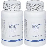 Biotics Research CoQ-Zyme 100 Plus 2x60 St Capsules