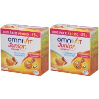 Omnivit Junior | Multivitamine voor Groei & Immuniteit 2x2x30 St Bonbons
