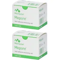 Mesoft Mepore N/St Verband 7Cm x 2M Rol 2x1 St Verband