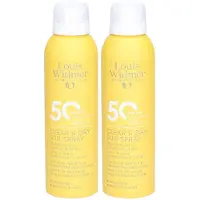Louis Widmer Clear & Dry Sun Spray Spf50 Licht Geparfumeerd 2x200 ml Zonnecrème