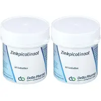 Deba Pharma Zinkpicolinaat 45mg 2x60 St Gecomprimeerde tabletten