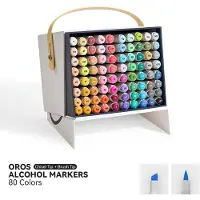 ARRTX - OROS Brush & Chisel - Alcohol based Art markers - 80 kleuren