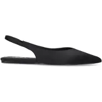 Sacha - Dames - Zwarte slingbacks - Maat 42