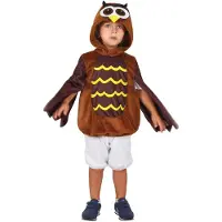 Vegaoo - Bruine uil outfit voor kinderen