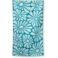 Nomadix - Ultralight towel: lazy daisy seafoam green