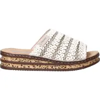 Rieker Slippers Beige | Maat: 39