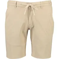 Com4 korte broek beige effen