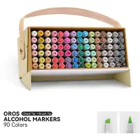 ARRTX - OROS Brush & Chisel - Alcohol based Art markers - 90 kleuren