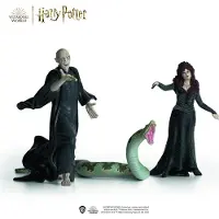 Schleich WIZARDING WORLD Heer Voldemort met Nagini & Bellatrix van Detta - Harry Potter  Wizarding World - 42684