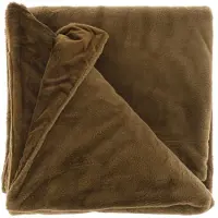 Unique living plaid klaas 150x200cm coconut