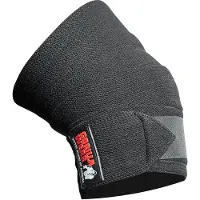 Gorilla wear Knee Wraps - Zwart - 200 cm