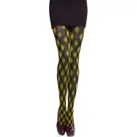 Merry Style MS-GB-317 Dames Panty - 60 DEN- Gedessineerd - 3D-technologie - Polyamide - Canarinio - S