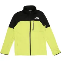 The North Face Functionele fleece jas limoen / zwart