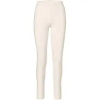 Merry Style Dames Leggings - Sport - Vrijetijdsbroek - Lang - Viscose - Sporbroek - Yogabroek – Ecru – L - MS-MS10-143-LE
