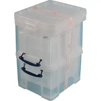 Really Useful Opbergbox 35 liter pak 3 dozen 480x390x310mm transpara..
