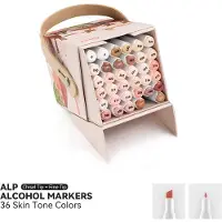 ARRTX - ALP Fine & Chisel - Alcohol based Art markers - 36 Skin Tone kleuren