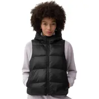 4F Jas Dames Gewatteerde Zwart - Maat XS