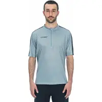Cube Fietsshirt ATX JERSEY HALF ZIP CMPT S/S GREY L