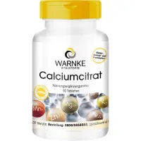Warnke Vitalstoffe GmbH WARNKE Calciumcitraattabletten, 90 tabletten