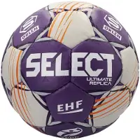 Select Bal Hand Ultimate Orlen Superliga 1 EHF Replica Paars-Grijs