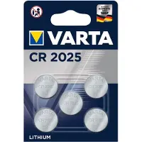 Varta CR2025 - Lithium batterij - 5-pack - 3.0V 170mAh