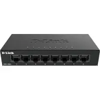 D-Link DGS-108GL - Netwerkswitch - Unmanaged - 8 Poorten