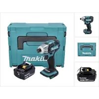 Makita DTS 141 F1J accuschroevendraaier 18 V 40 Nm 1/4" borstelloos + 1x oplaadbare accu 3.0 Ah + Makpac - zonder lader