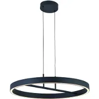 Freelight Hanglamp Livello Ø 60 cm zwart