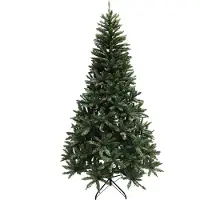 Viking Choice Kunstkerstboom - 150 cm - Metalen voet - Spar Groen - Hoge naalddichtheid -