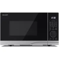 Sharp YC-PC284AE-S - Vrijstaande combi magnetron - 28L 900W 14 kookprogramma’s - Zilver