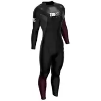Z3R0D Heren Flex Neopreen Wetsuit Zwart/Rood || Maat: S